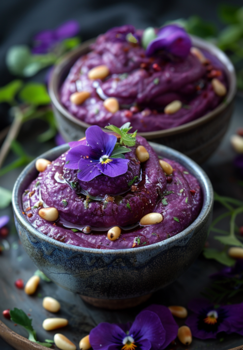 Artisan Beetroot Hummus: A Symphony of Color and Nutrition